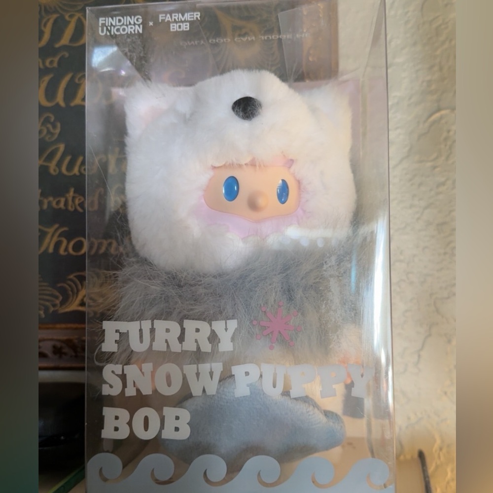 Finding Unicorn- Special Edition *Rare* - Farmer Snow Puppy Bob plush